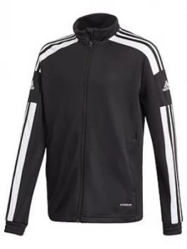 Image of Boys, adidas Youth Squad 21 Training Jacket, Black, Size 9-10 Years