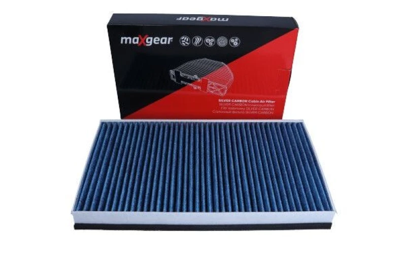 Image of MAXGEAR 26-1840 Pollen filter SILVER CARBON with anti-allergic effect Filter,interior air (424)