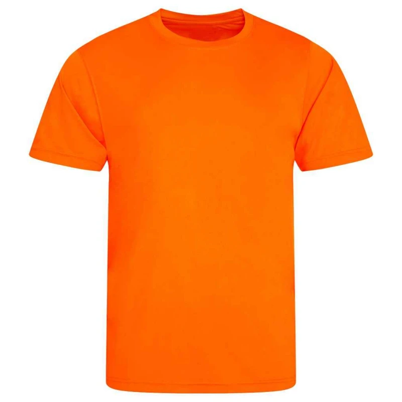 Image of AWDis Cool Mens Smooth T-Shirt in Burnt Orange Size: Large Burnt Orange Male L