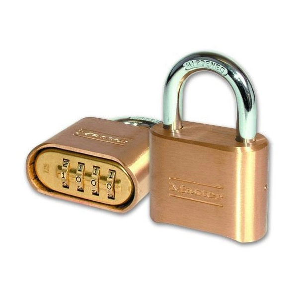 image of Master Lock 175 Brass Combination Padlock