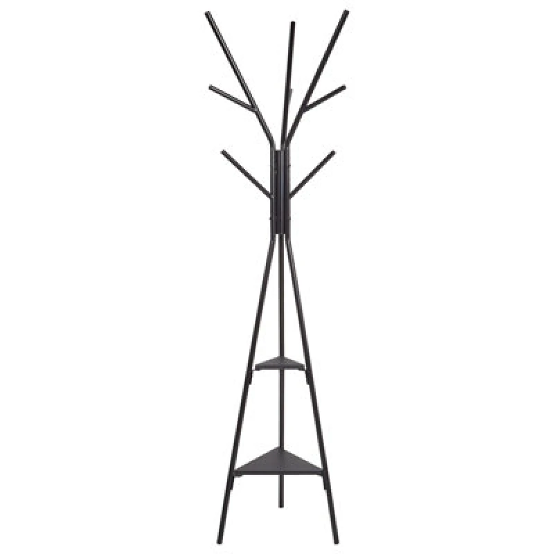 Image of Beliani Coat Stand Wray Black