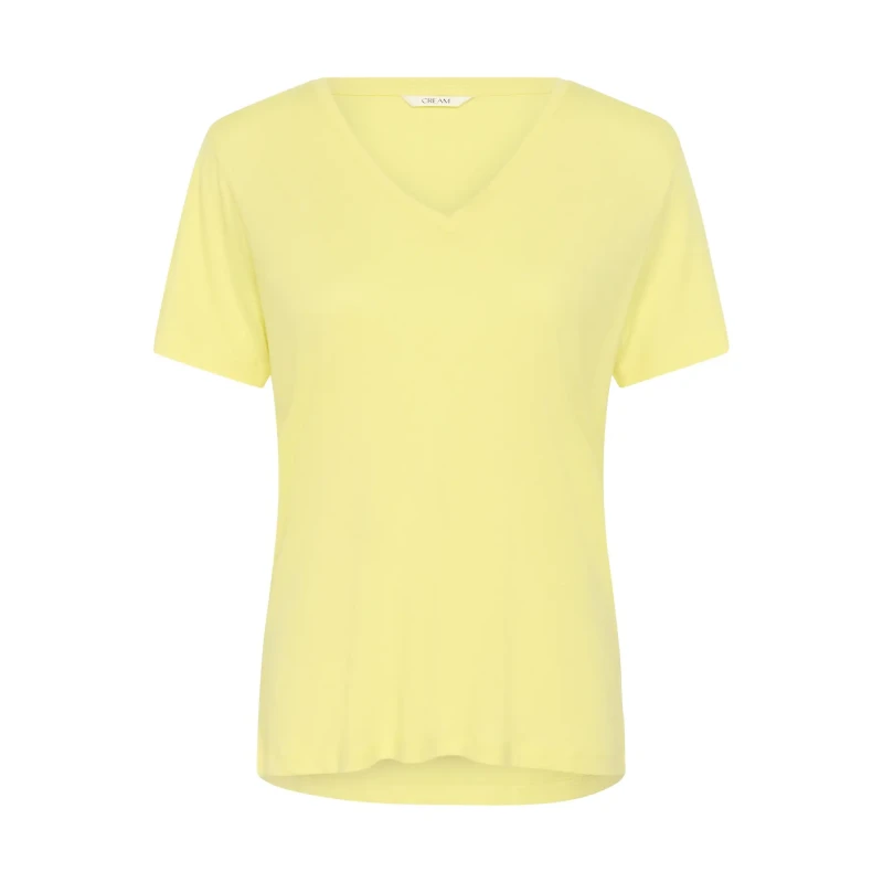 Image of Cream Womens T-Shirt Cream Naia Jaune Female L