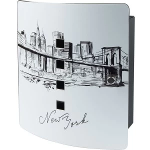 Image of Burg-Wachter New York Key Cabinet with Magnetic Catch - 10 keys