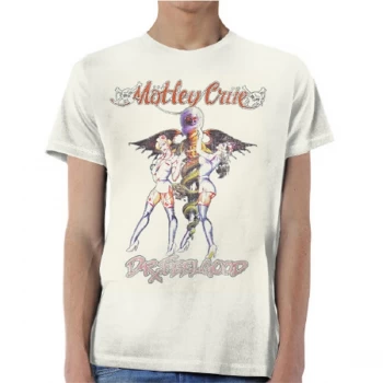 Image of Motley Crue - Dr Feelgood Vintage Unisex Large T-Shirt - Neutral