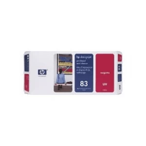 Image of HP 83 Magenta UV Printhead and Printhead Cleaner