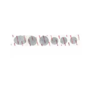 Image of Weldtite Cure-C-Cure Feather Edge Patch Strips (50pcs) assorted sizes - CC54