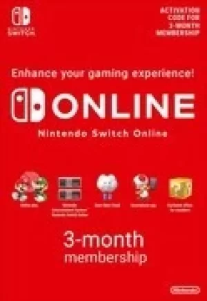 Image of Nintendo Switch Online 3 Months Subscription Membership