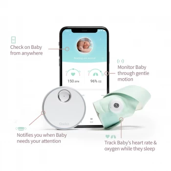 Image of Owlet Smart Sock V3 Monitor - Mint