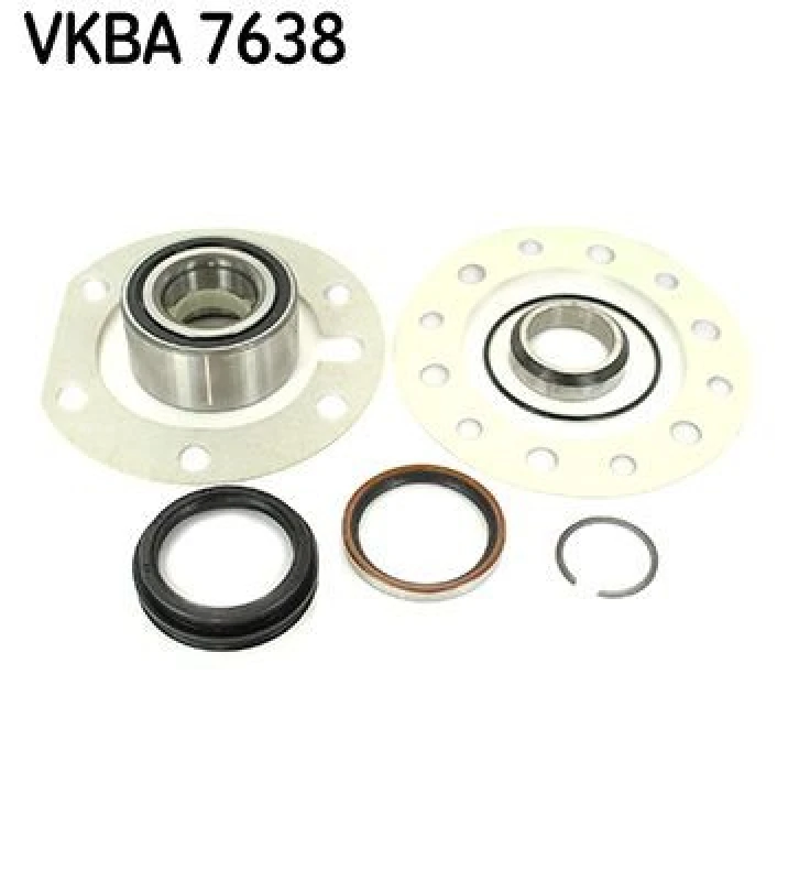 Image of SKF Wheel bearing kit SKF VKBA 7638