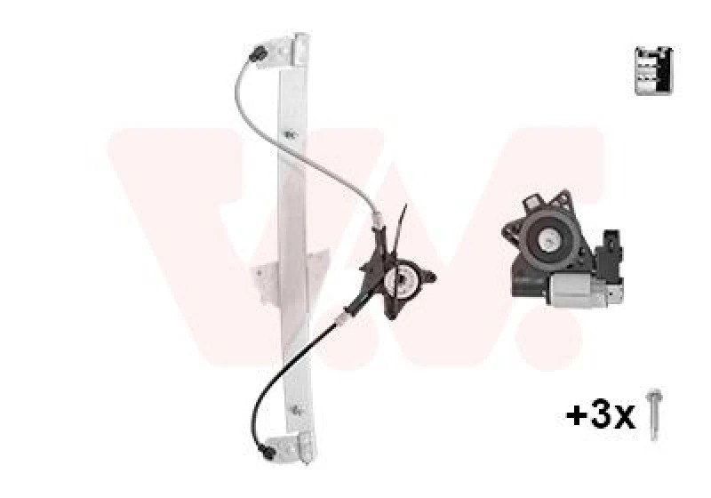 Image of VAN WEZEL Window regulator VAN WEZEL 2734266