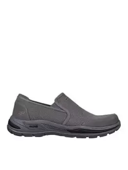 Image of Skechers 204509 - Arch Fit Motley Trainer, Charcoal, Size 10, Men