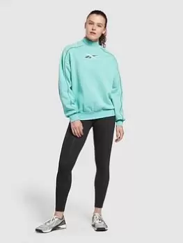 Image of Reebok Meet You There Tracksuit, Teal Size M Women