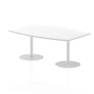 Image of Italia Poseur Table High Gloss 1800 Top 725 High White