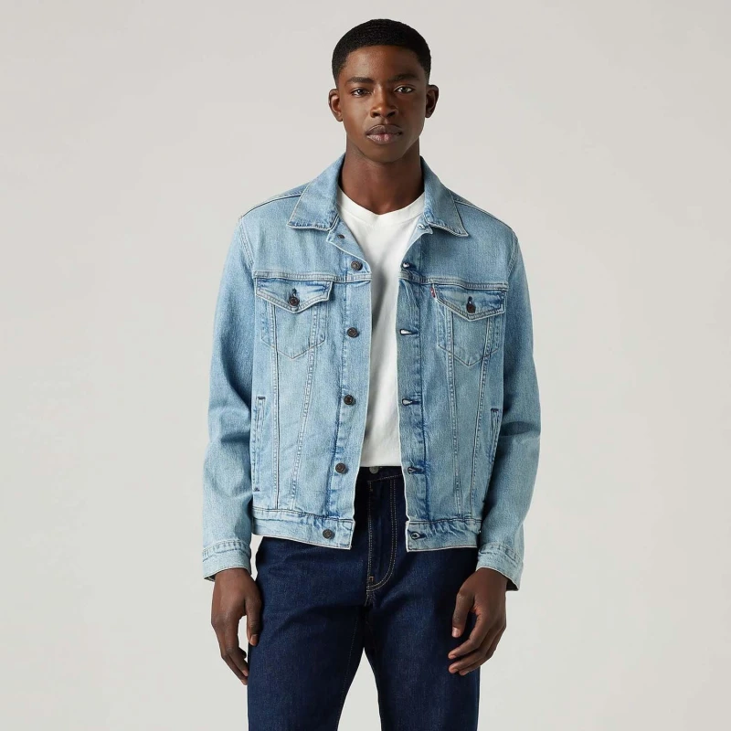 Image of Levis The Trucker Jacket Light Blue male XL