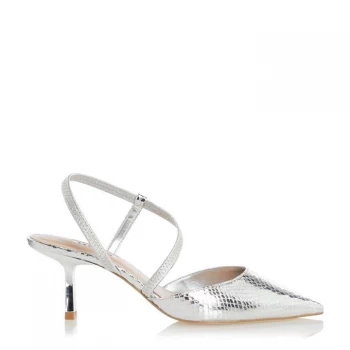 image of Dune London Colombia Heel - Silver 830