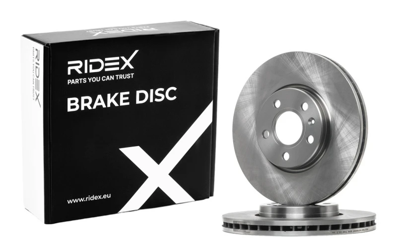 Image of Brake disc RIDEX 82B2080