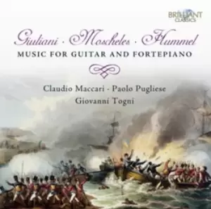 image of Paolo Pugliese - Giuliani/Moscheles/Hummel: Music for Guitar and Fortepiano CD Album - Used