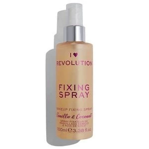 Image of I Heart Revolution Fixing Spray Vanilla Bean & Coconut, Vanilla Bean & Coconut