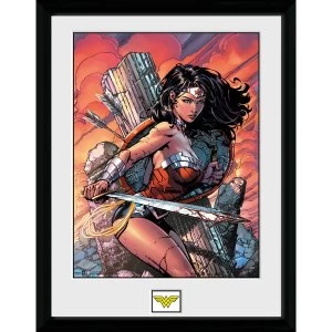 image of Wonder Women Sword Collector Print (30 x 40cm)