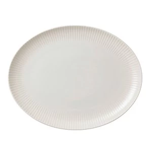 Image of Wedgwood Jasper conran tisbury coupe oval platter 38cm