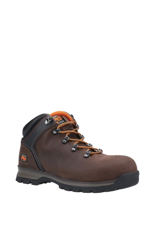 Image of Timberland Pro Mens Splitrock XT Composite Safety Toe Work Boot in Brown Size: 6 Brown Male 6