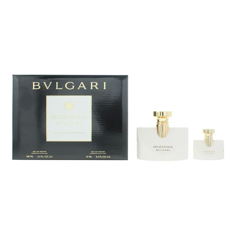 Image of Bulgari Splendida 2 Piece Gift Set: Eau de Parfum 100ml - Eau de Parfum 15ml
