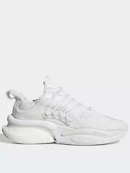 Image of adidas Sportswear Alphaboost V1 Sustainable Boost Lifestyle Running Trainers - White, Size 10, Men