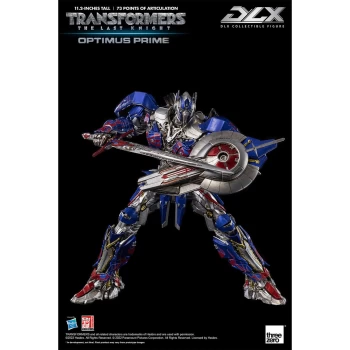 image of ThreeZero Transformers: The Last Knight DLX Collectible Figure - Optimus Prime