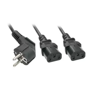 Image of Lindy 30048 power cable Black CEE7/14