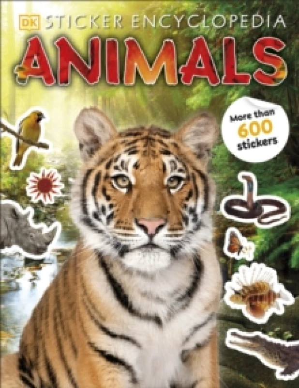 Image of DK Sticker Encyclopedia Animals Book Multi unisex