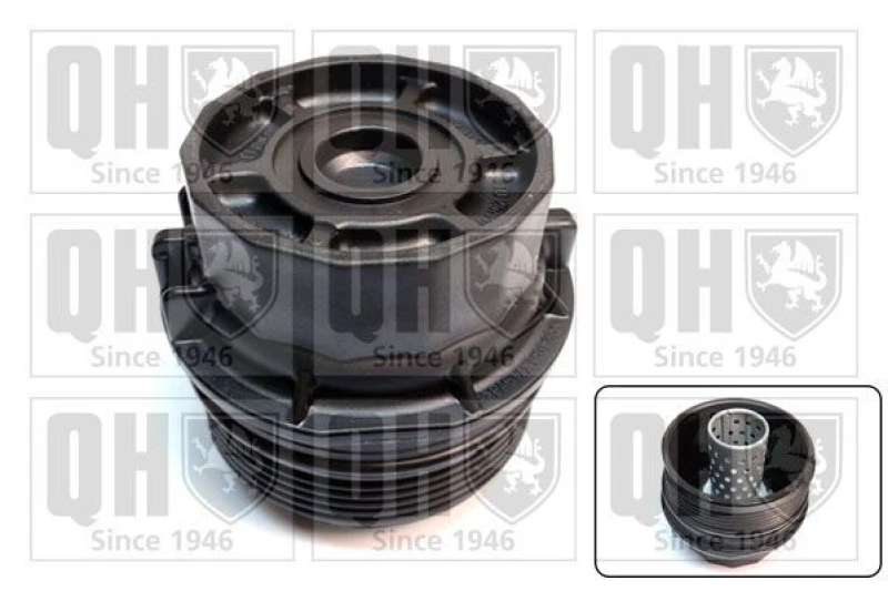 Image of QUINTON HAZELL Oil filter housing cap QUINTON HAZELL QOC1042