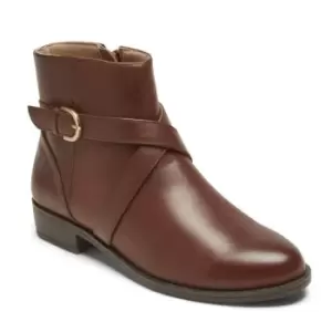 Rockport Vicky Belt Bootie Saddle - Brown