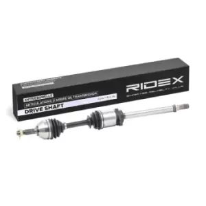 Image of RIDEX Drive shaft 13D0166 CV axle,Half shaft RENAULT,NISSAN,KOLEOS (HY_),Qashqai / Qashqai +2 I (J10, NJ10)