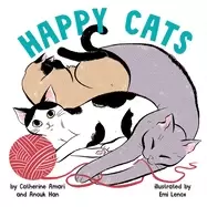 Image of happy cats