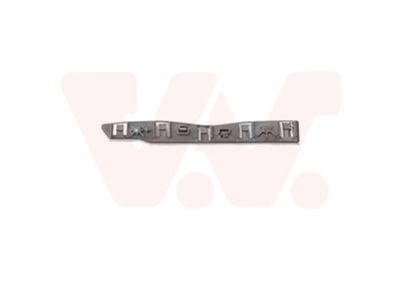 Image of VAN WEZEL Bumper bracket VAN WEZEL 1638568