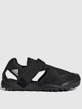 Image of Adidas Terrex Kids Captain Toey Sandal, Black/White, Size 1