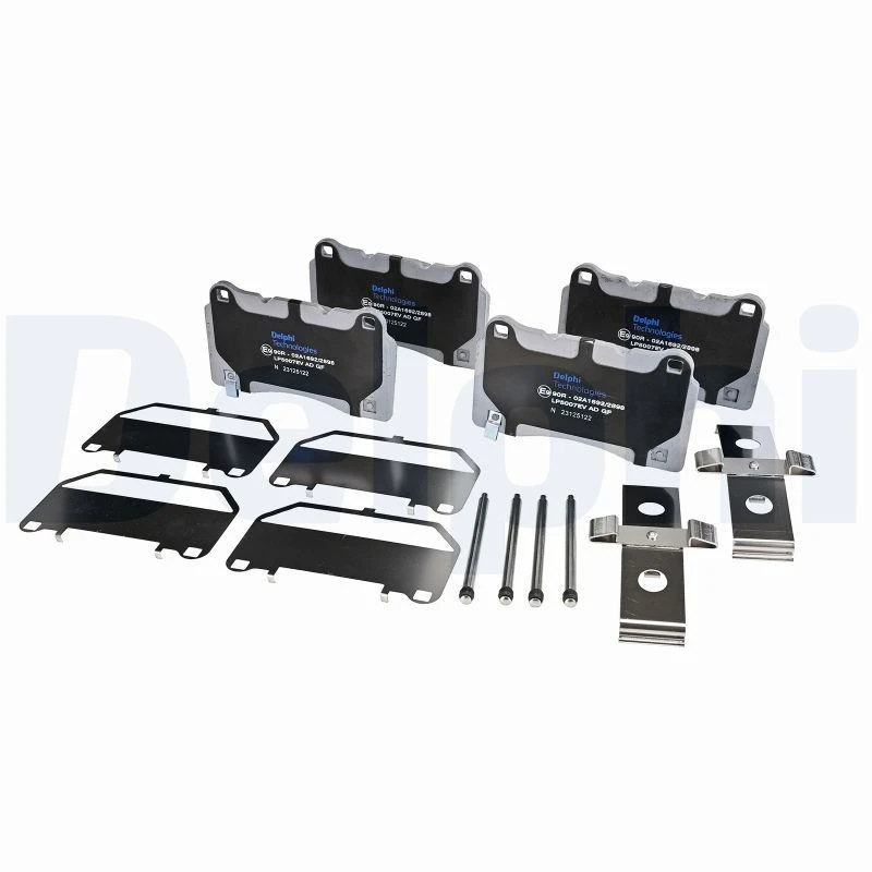 Image of DELPHI Brake pad set DELPHI LP5007EV