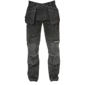 Image of Caterpillar Mens Floor Layer Flex Trouser (30R) (Black) - Black