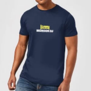 Image of Plain Lazy Bedroom DJ Mens T-Shirt - Navy - L