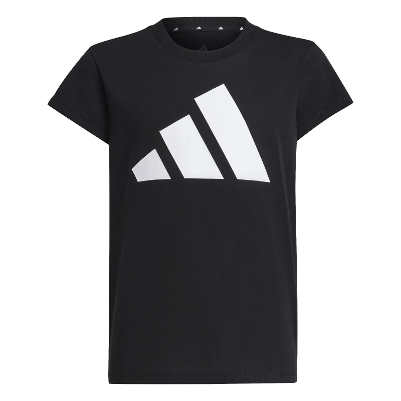 Image of adidas Girls Essentials Linear T-Shirt - Black 7 - 8 Years
