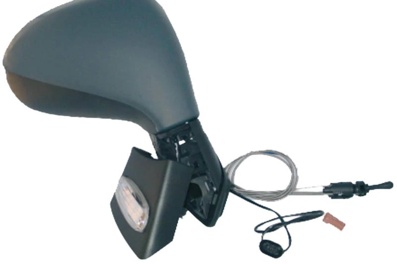 Image of PRASCO PG3207123 Wing mirror Right, Manual, Convex, primed Outside Mirror (50)