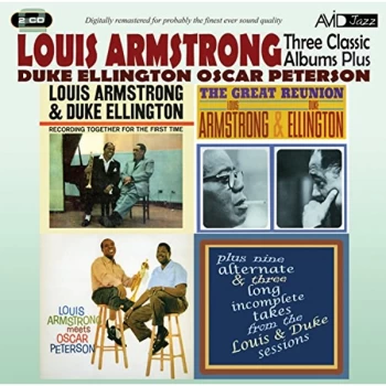 image of Louis Armstrong - Three Classic Albums Plus CD