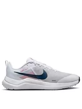 Image of Nike Downshifter 12 - White/Blue, Size 10, Men
