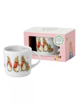 image of Wedgwood Peter rabbit girls mug