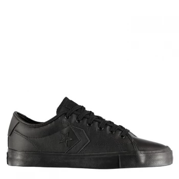 image of Converse Ox Replay Low Trainers - Black Mono