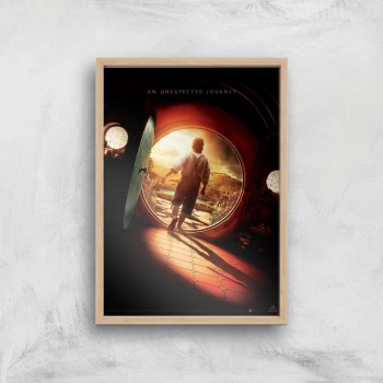 Image of The Hobbit: An Unexpected Journey Giclee Art Print - A2 - Wooden Frame