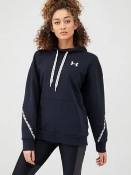 Image of Urban Armor Gear Wordmark Fleece Hoodie - Black, Size XS, Women