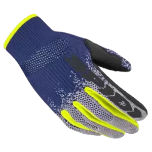 Image of Spidi X-Knit Black Blue Motorcycle Gloves M