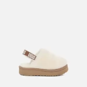 image of UGG Fluff Yeah Clog Sheepskin Slippers - UK 11 Kids