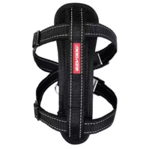 image of EzyDog Chest Plate Black Dog Harness Large